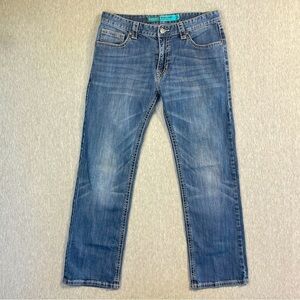Rock & Roll Denim Jeans Men’s 33 x 30 Blue Revolver Slim Straight Leg